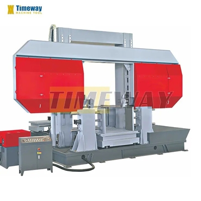 1.5kW Potenza del motore idraulico Semiautomatica macchina da segatura a fascia per il taglio del metallo