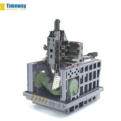 Centrale di lavorazione orizzontale multifunzionale a 5 assi La soluzione di fresatura definitiva