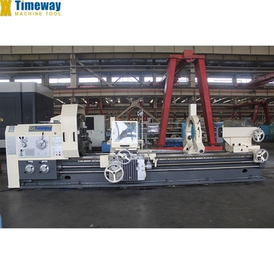 Lavorazione con tornio orizzontale AL-1000B per lavori pesanti Max. Lunghezza del pezzo 12000mm