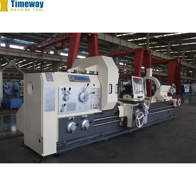 Lavorazione con tornio orizzontale AL-1000B per lavori pesanti Max. Lunghezza del pezzo 12000mm