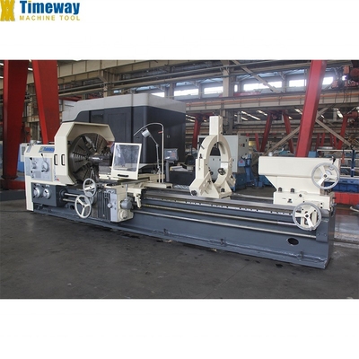 Lavorazione con tornio orizzontale AL-1000B per lavori pesanti Max. Lunghezza del pezzo 12000mm