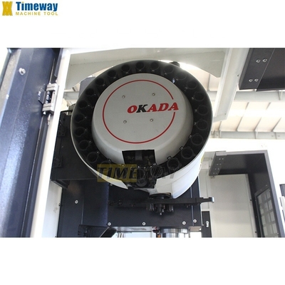Centrale di lavorazione verticale ad alta precisione Macchina di fresatura CNC 550 mm Viaggio verticale
