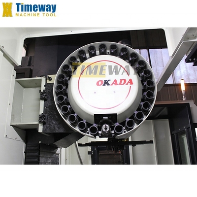 GSK/Fanuc/Siemens Control 3 Axis Vertical Machining Center con 1100mm X Table Travel