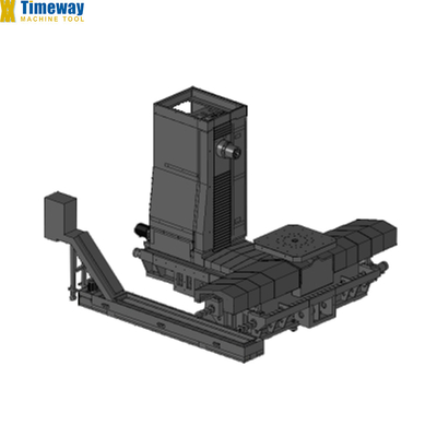 Centro di lavorazione CNC orizzontale di tipo T HMC 800D Precise e con sistema di controllo FANUC