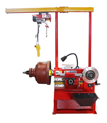 T8440 Macchina di taglio del disco del tamburo di freno con peso lordo di 230 kg e potenza del motore di 0,75 kw