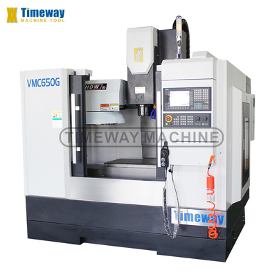 Viaggio del tavolo Y mm 450 Timeway VMC650G Centro di lavorazione verticale X/Y/Z Guida lineare