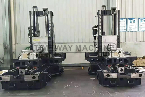 12T Peso Centro di lavorazione orizzontale CNC a tre assi HMC630 per e lavorazione dei metalli