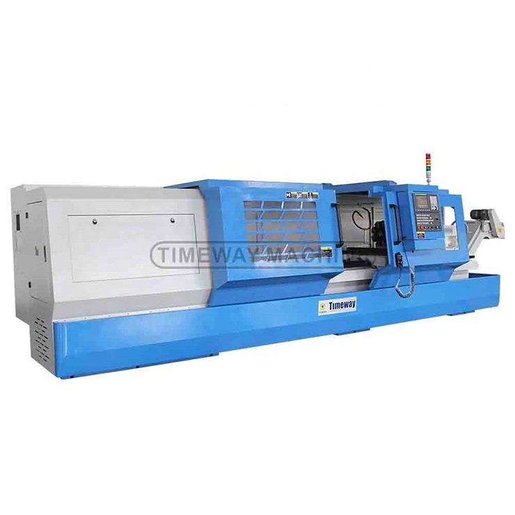 800 mm larghezza letto letto piatto CNC tornia con funzioni complete e Max. 520 mm oscillazione