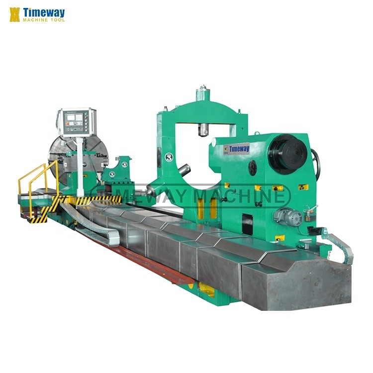 7000mm Max. Lunghezza girata 40Ton carico CNC Heavy Duty Roller orizzontale girante