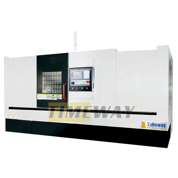 400 Cross Travel Slant Bed CNC Lathe Machine CK-63 per la tensione richiesta dal cliente