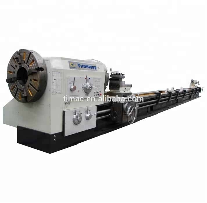 16-380rpm Spindle velocità manuale tubo orizzontale tornitore di filettatura per il campo petrolifero 130-270mm