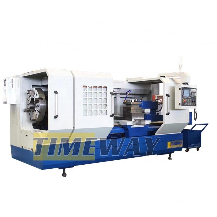 600mm Larghezza letto 255mm 280mm Fusoliera perforata CNC Pipe Threading Lathe Tool per il paese petrolifero