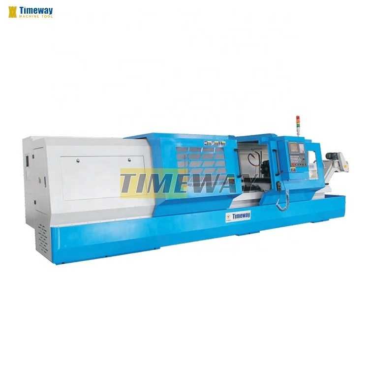 Macchine per la tornitura a tornitura CNC a due assi orizzontali a letto piatto per la tornitura ad alta precisione
