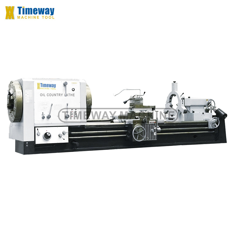Q-360F Torno a fili di tubi Max. Swing Over Cross Slide 610mm Spindle Bore 360mm