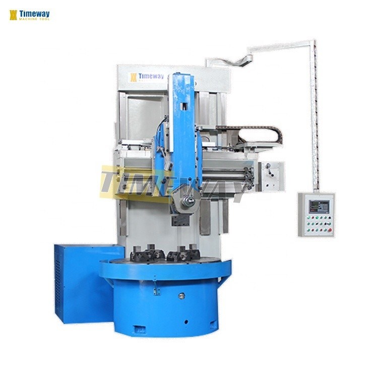 Velocità tavolo di lavoro 1600mm singola colonna Verticale Torno macchina per la lunghezza del pezzo di lavoro 1400mm