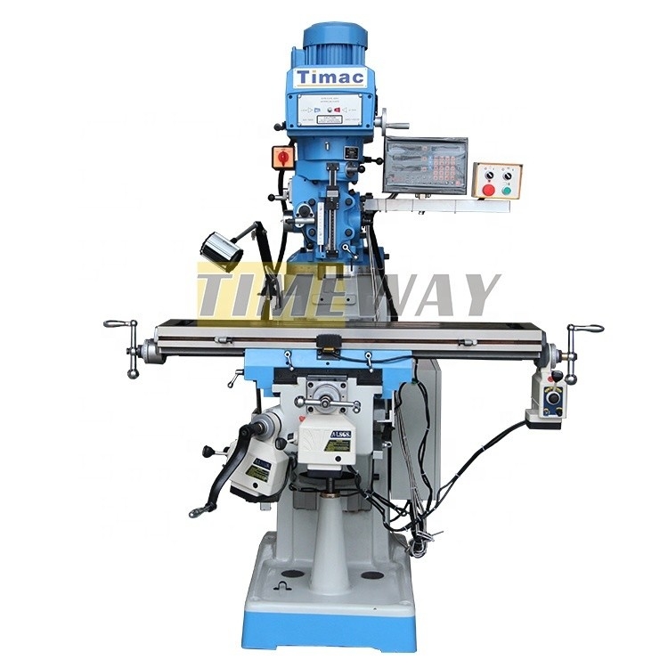 Macchina di fresatura universale M230B con 2.2kw di potenza del motore principale e 1060 kg di peso