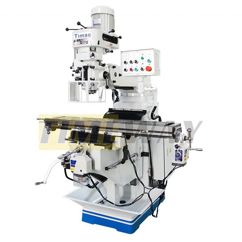 Migliora la tua lavorazione del metallo con M250D Turret Milling Machine Table Travel Z mm 400