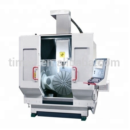Centro di lavorazione verticale a 5 assi del sistema cinese GNC61CNC per la produzione di pezzi complessi