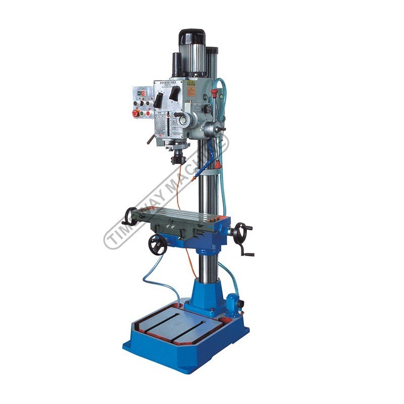 50-1250 r.p.m. Macchina di fresatura per trivellazione a alimentazione automatica con superficie di tavolo da lavoro da 820x240 mm