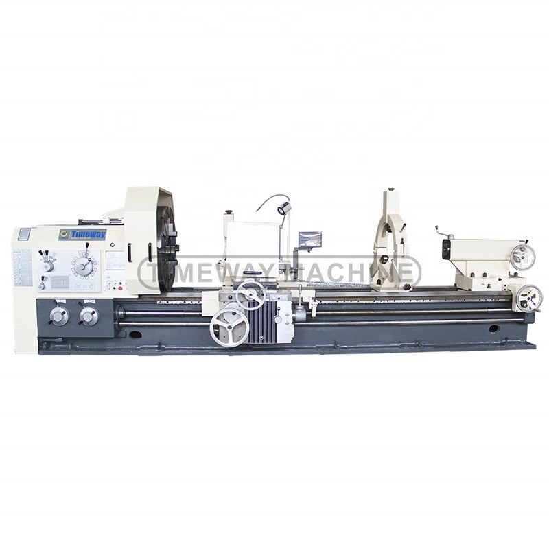 Lavorazione con tornio orizzontale AL-1000B per lavori pesanti Max. Lunghezza del pezzo 12000mm