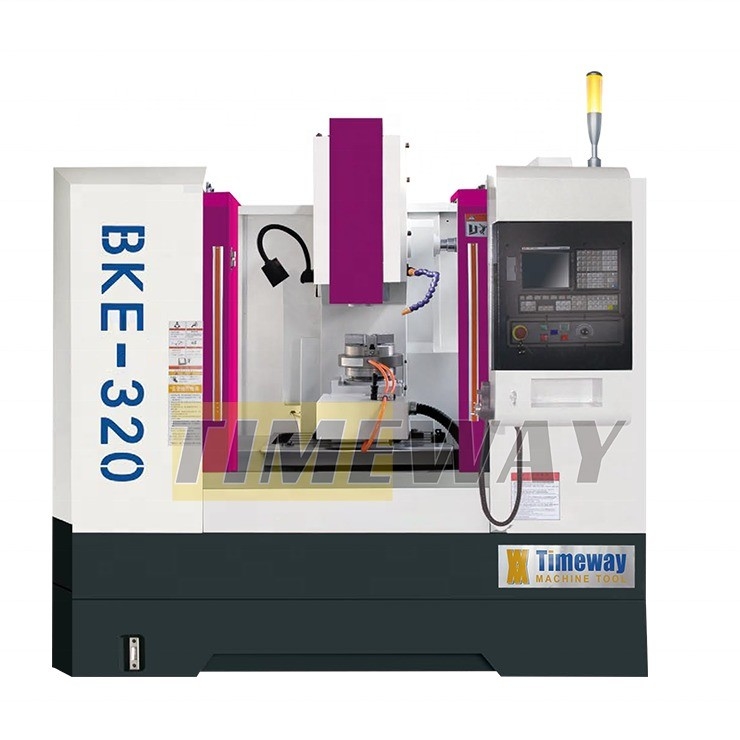 Macchine per slot verticali CNC di piccole dimensioni 460*320mm Tavolo da lavoro Viaggio KND1000M Controllo