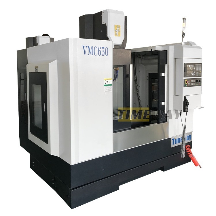 420x800mm Tavolo di lavoro Dimensione Vmc650 3-Assi Cnc Verticale Centrale di lavorazione per la fresatura del metallo