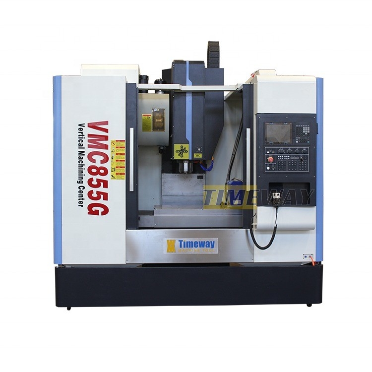 1000*500mm Tavola 4 assi VMC 855G Centro di lavorazione verticale CNC per la lavorazione del metallo