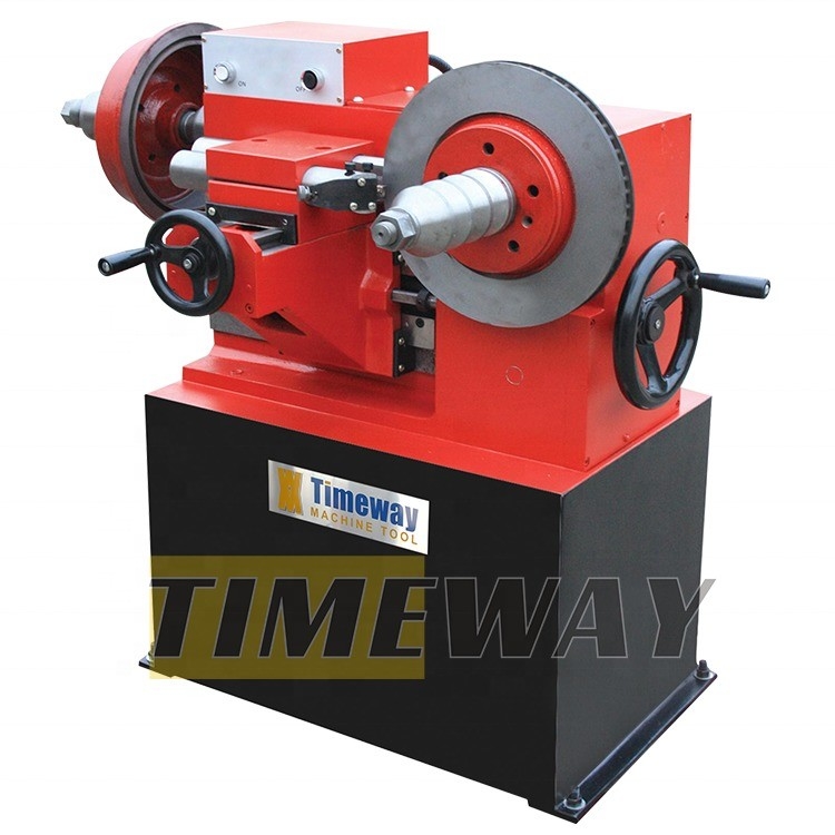 T8445 Torno a tamburo di freno ad alta precisione/macchina di taglio a disco per officine di riparazione di macchine