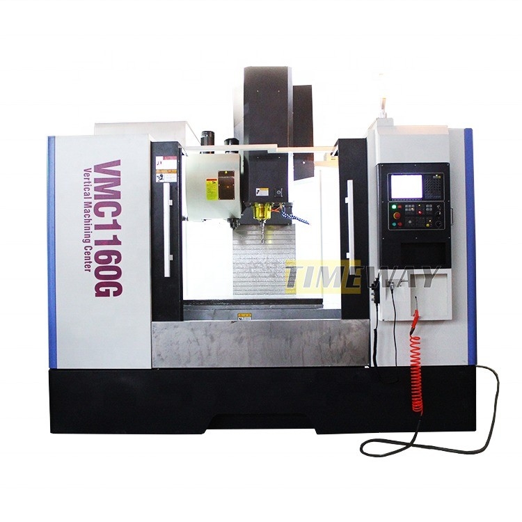 GSK/Fanuc/Siemens Control 3 Axis Vertical Machining Center con 1100mm X Table Travel