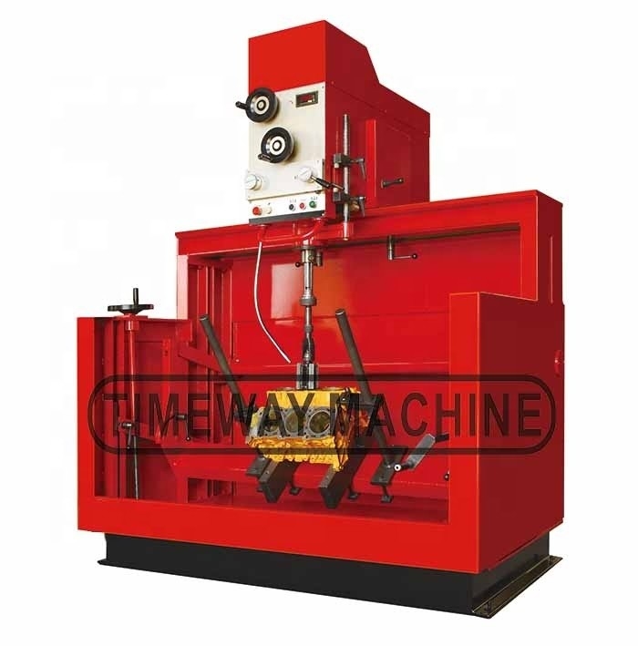 THM170 Motore Verticale Cylinder Honing Machine 80 mm Viaggio a tavola 1.1 kW Potenza