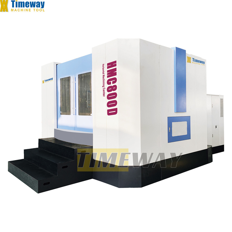 Centro di lavorazione CNC orizzontale di tipo T HMC 800D Precise e con sistema di controllo FANUC