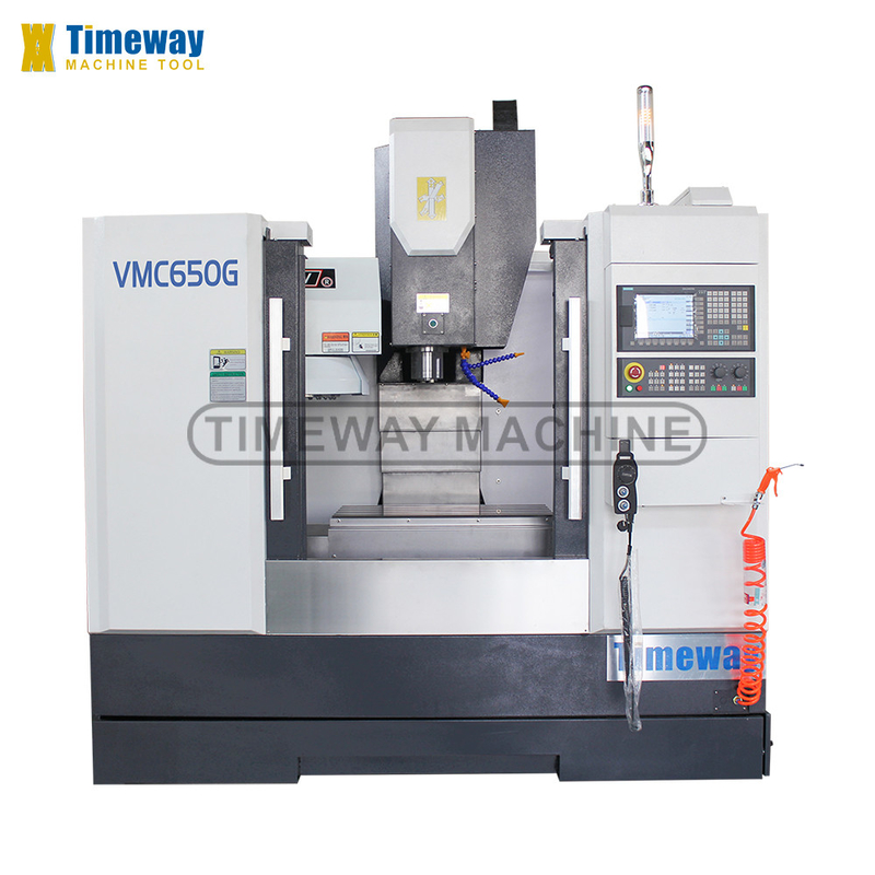 Viaggio del tavolo Y mm 450 Timeway VMC650G Centro di lavorazione verticale X/Y/Z Guida lineare